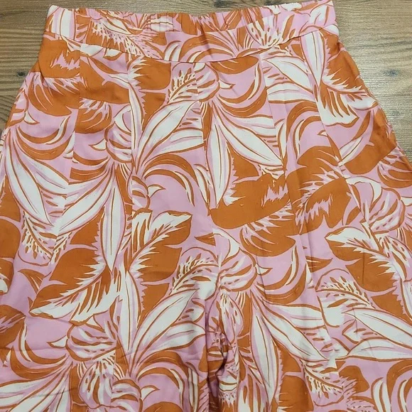 Petal & Pup Dopamine Bold Printed Retro Palazzo Wide Leg Cropped High Waisted XL - Picture 3 of 5